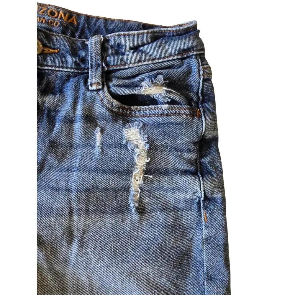 Distressed Arizona Jean Shorts Women's Size S